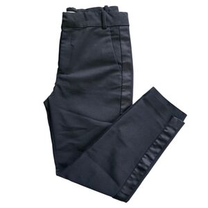 Inwear Black Satin Trim Straight Leg Trousers